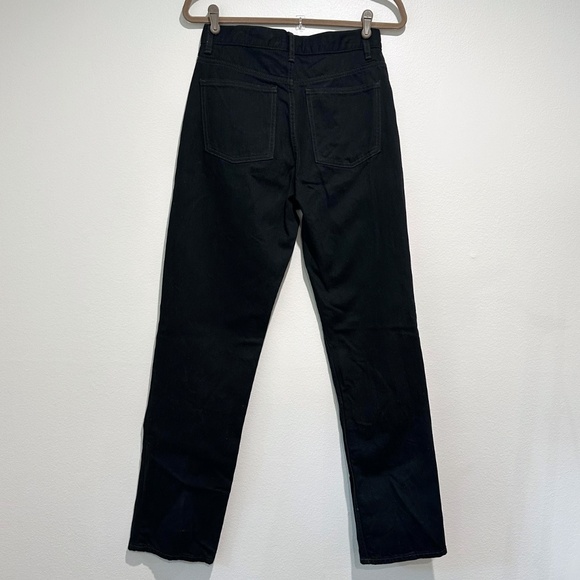 Uniqlo Black Straight Jeans Size 26x32 - Picture 4 of 5
